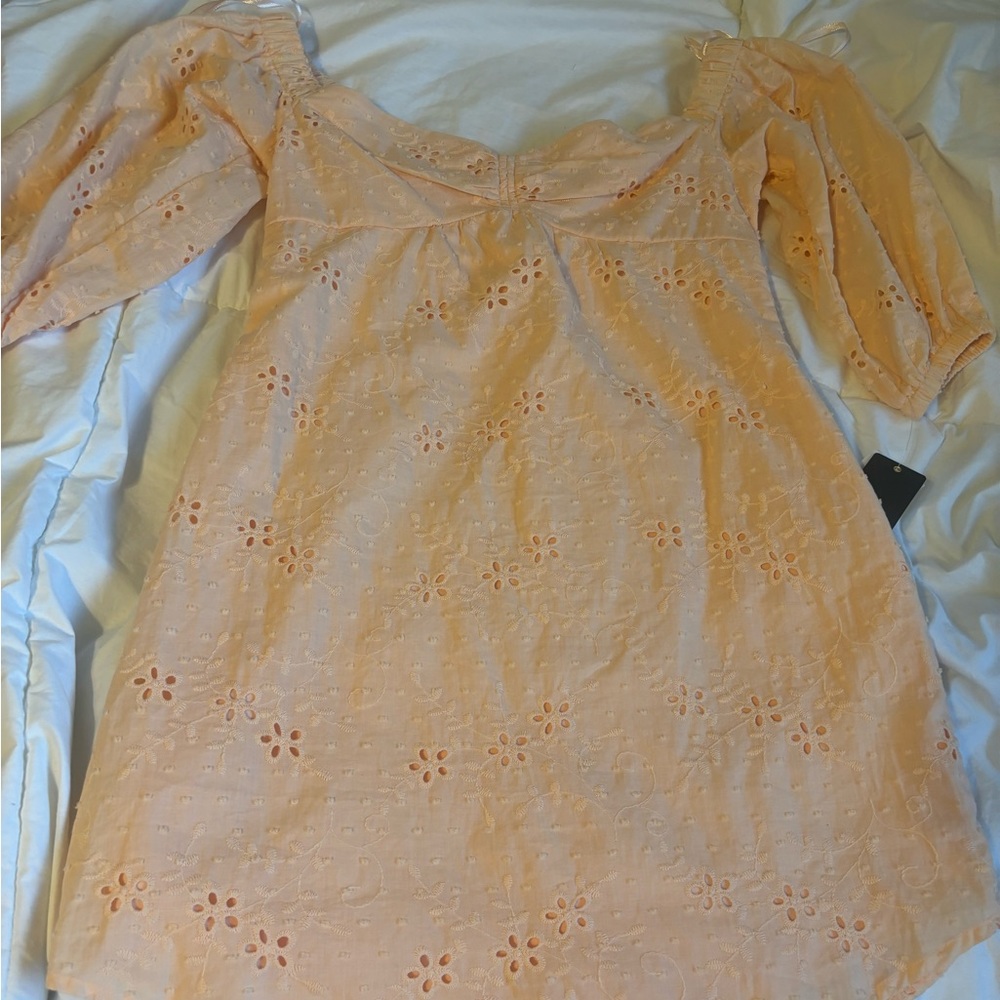 Orange dress